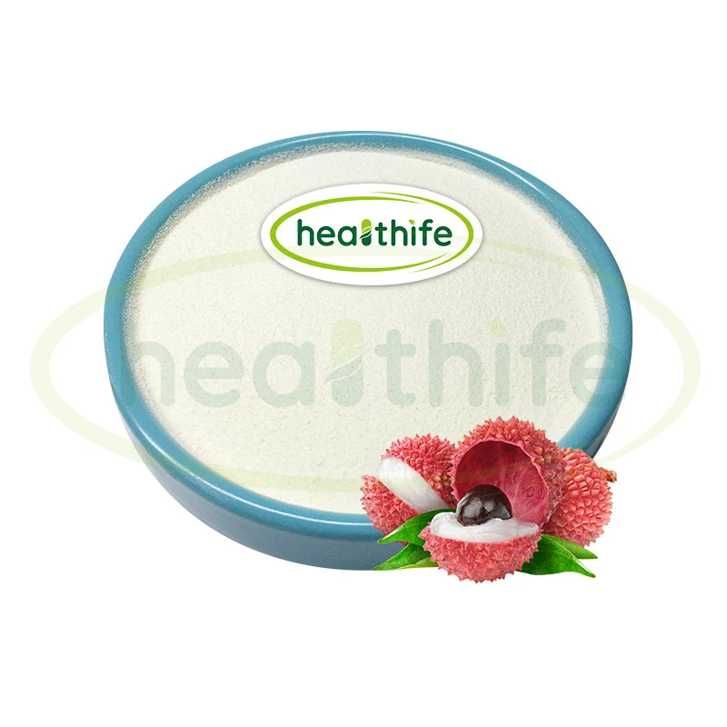 Healthife Spray Dried Lychee Powder Juice, Litchi Fruit Powder