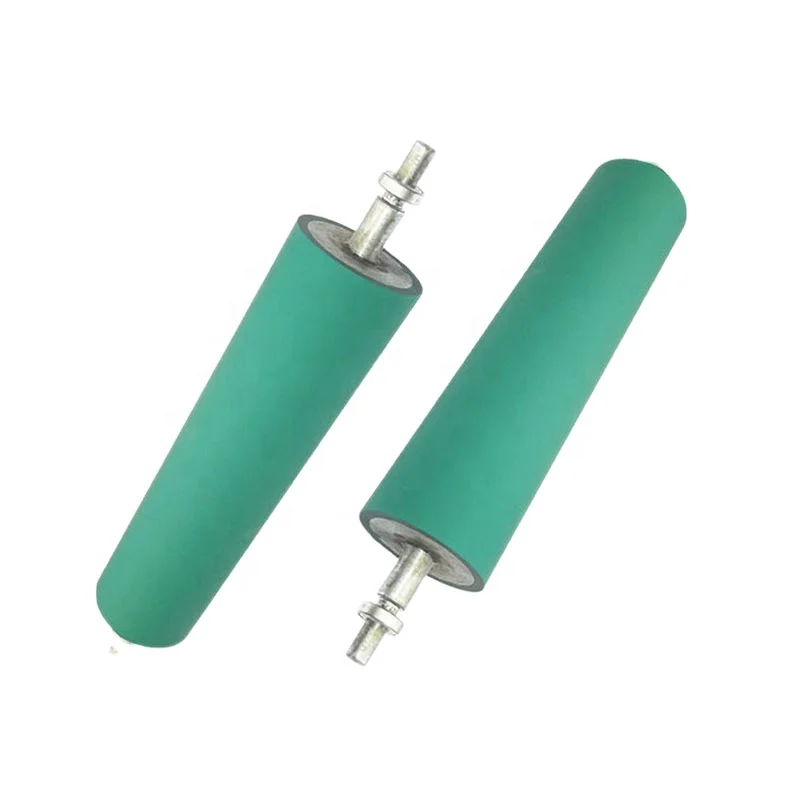 Sticky Rubber Roller Cao Silicone Blue Great China Layer Solid Color Shaft Material Origin Type