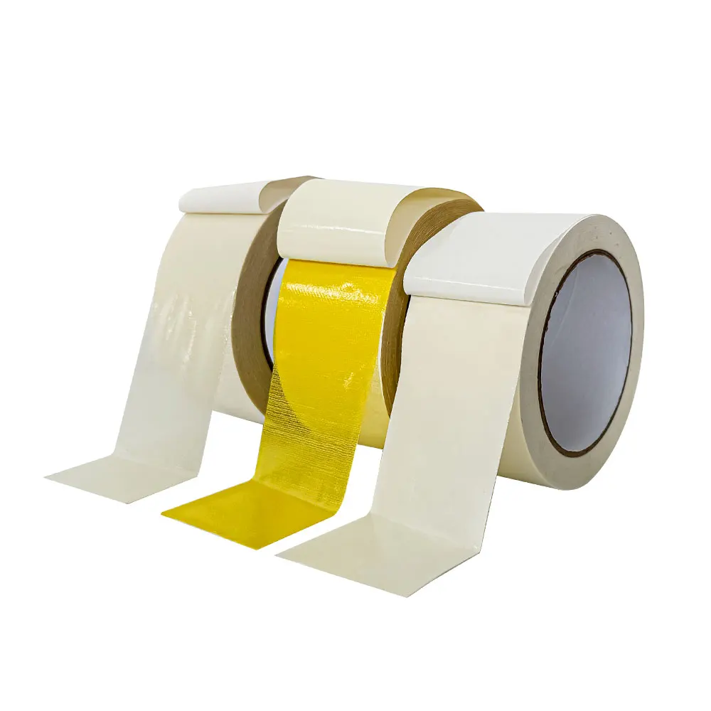 Индивидуальные без остатков желто-белые прозрачные клейкие двухсторонние ковровые ленты для ковров
