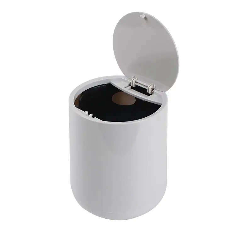 GREENSIDE Factory Hot Sale Convenient Widely Used Round Plastic Desktop Mini Trash Can