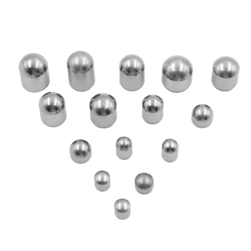 High quality carbide button rock drilling 16mm carbide insert button cutter q8-34 tapered carbide button mining crown drill bit