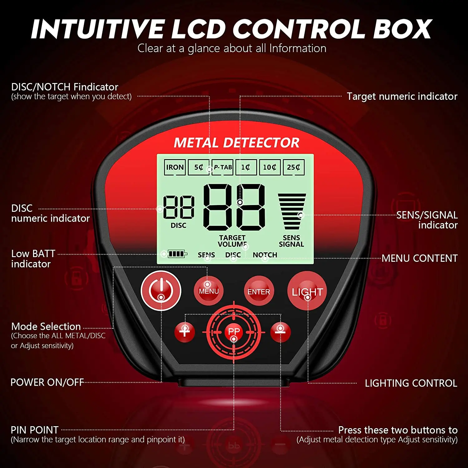 Shanghai Tianxun  MD820  gold  metal detector industrial electronic measuring instruments