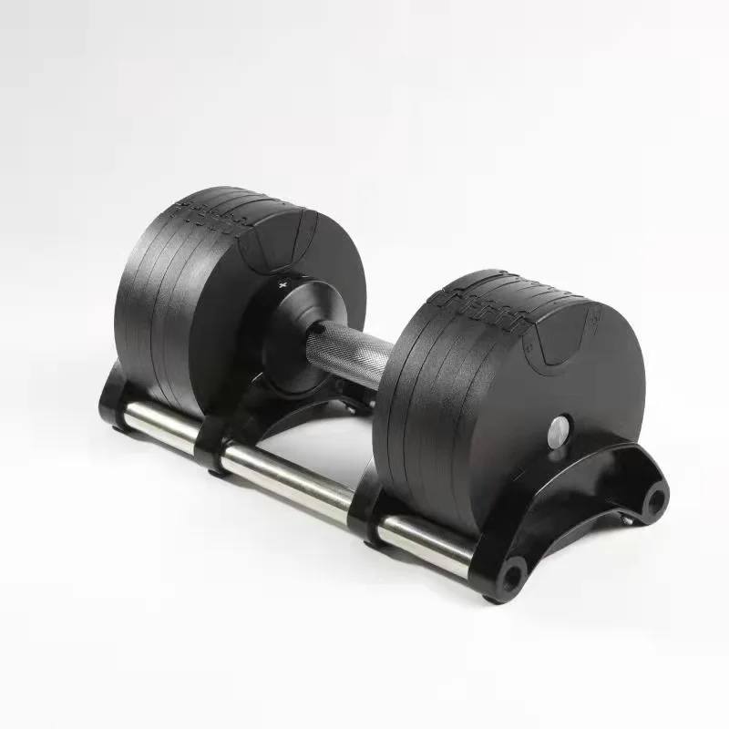 China Best Price Steel Adjustable Weights Dumbbell 20kg 32kg Adjustable Dumbbell set with 4kg increments