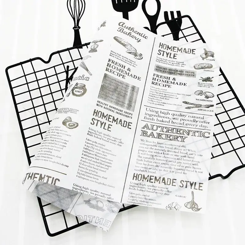 Food Packaging Greaseproof Paper Greaseproof Paper Australia Baking Liners Greaseproof Paper