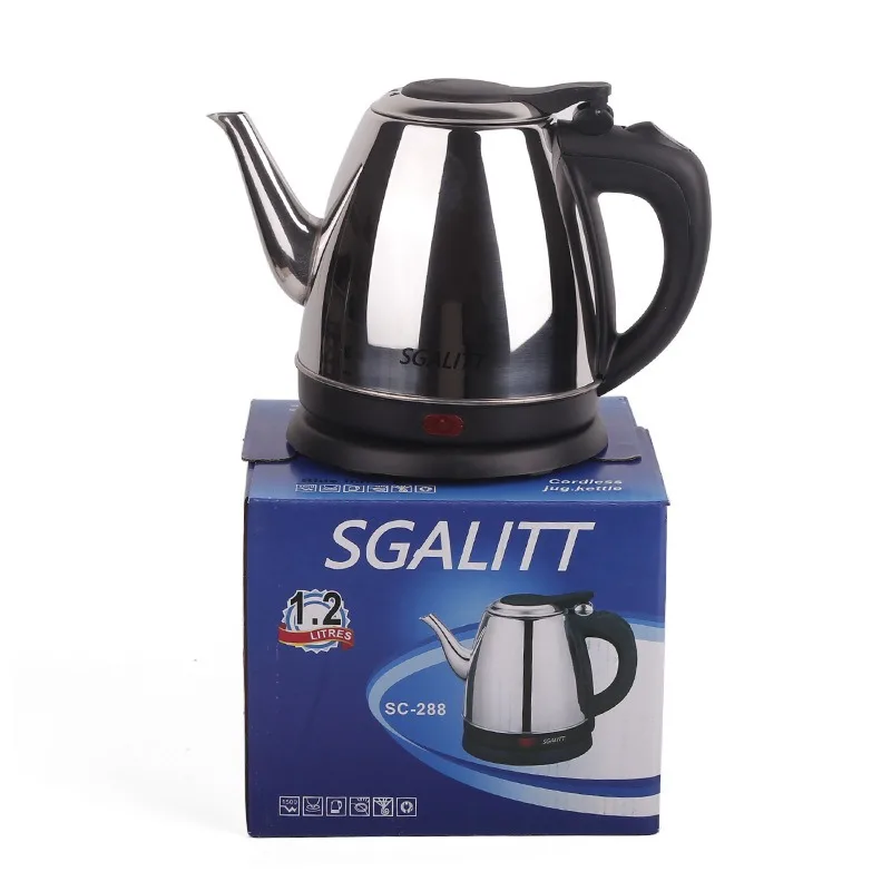 1.2 L Electric Tea Pot Kettles With Temperature Control Stainless Steel Cheap Kettle