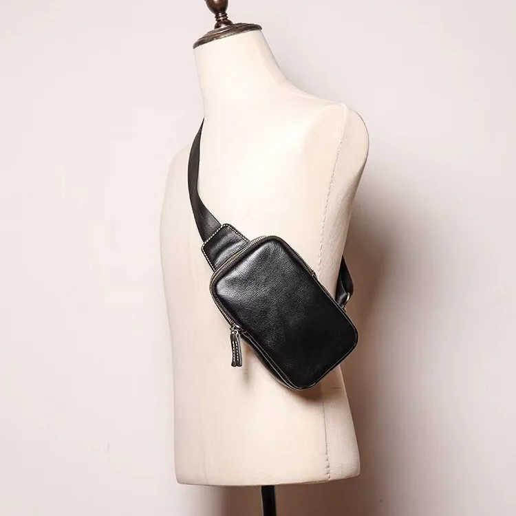 
2020 Hot Male Fashion Versatile sling bags for mens chest bag shoulder bag small mens crossbody 