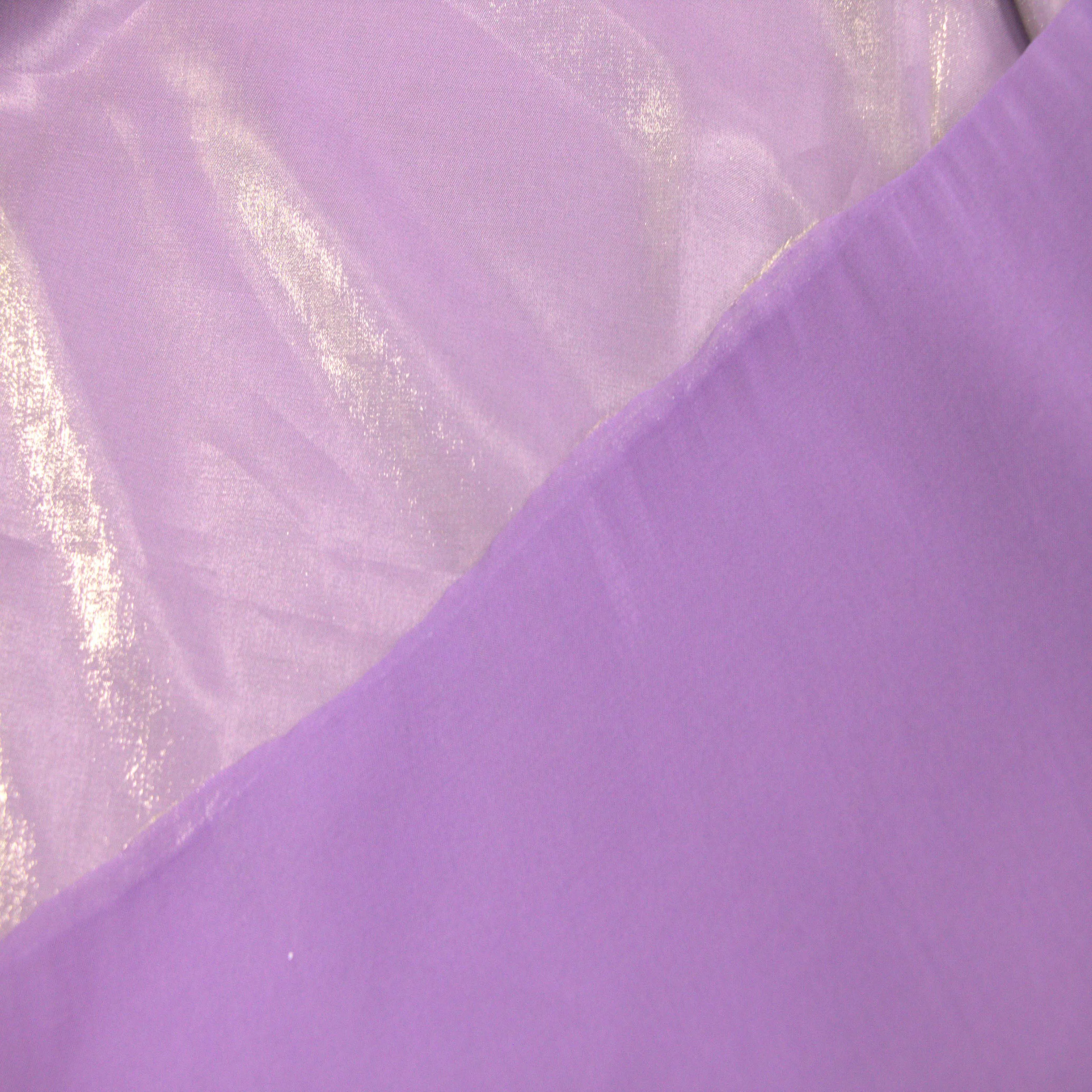 two color glazed bright silk gradient 78 rayon shine satin two tone purple fabric for skirt blouse