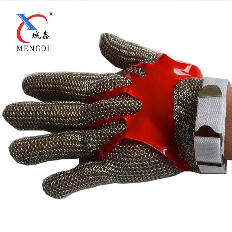 wholesales anti-cutting cut resistant metal Wire mesh Gloves Kitchen, Level 5 Protection Cut Resistant Gloves Chain Gloves