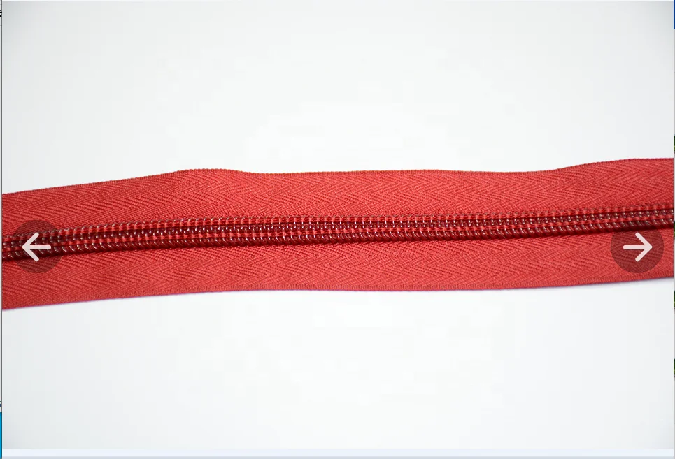 Long Chain Auto Lock Coil Plastic Customized Logo Sustainable Home Zippers Open End Nylon Textile Bag Shoe Garment 1 Bag T/T