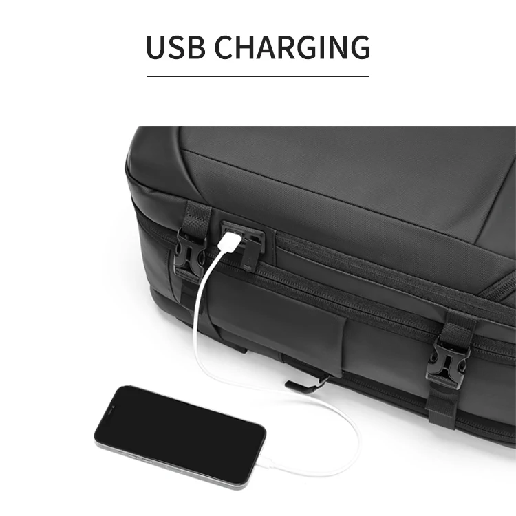 plain black backpack for men travel carry on everyday backpack men bolsa mochila