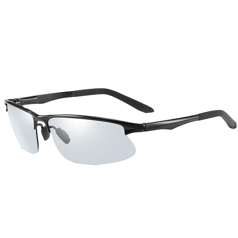 Trend Fashion OEM LOGO Polarized Color Changing Driving Sunglasses For  Men