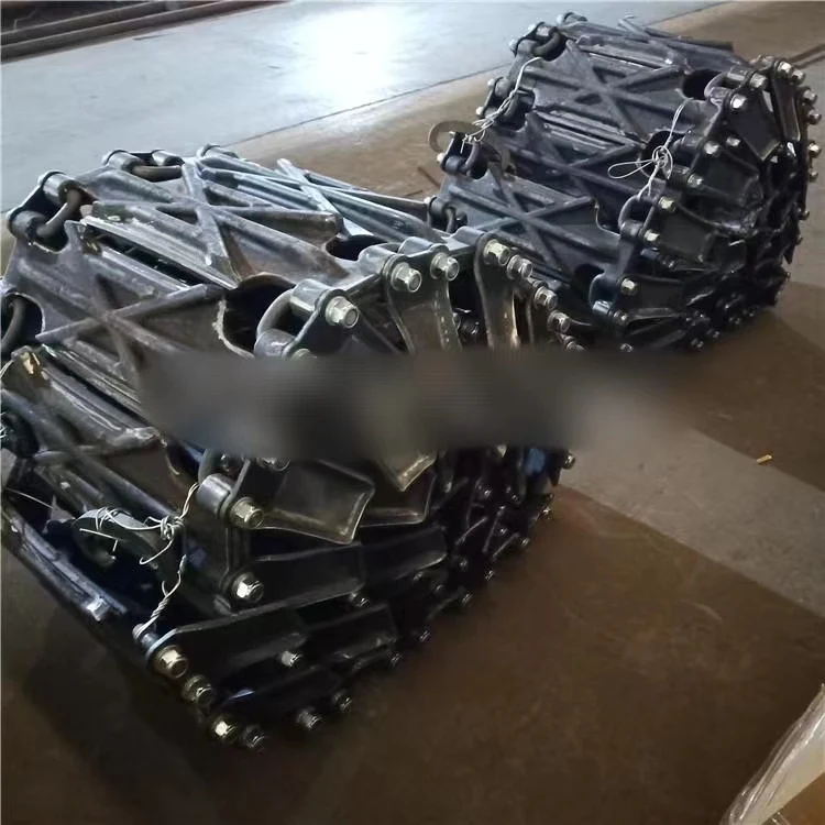 Used construction machinery accessories 50 Loader tire anti-skid protection chain medium loader