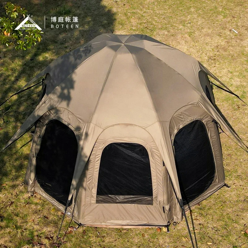 BOTEEN Jungle Fort Tent Outdoor Inflatable Outdoor Air Tent 10 Person Tent For Camping
