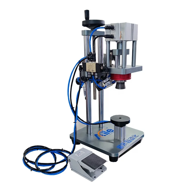Aile Factory Price Perfume Bottle Collar Pressing Machine For Perfume Crimping Machine