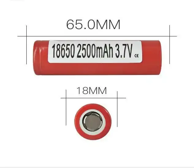 Factory Price 2400mAh HE2 Rechargeable Cylindrical 18650 Battery Lithium 3.7V Battery for Scooter/Electric Bicycle