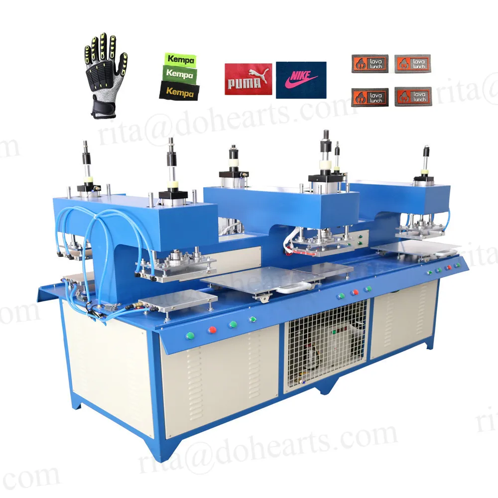 Professional 3D Embossed Printing Machine made Silicone Rubber Patches Labels for Clothing, pvc rubber label patch