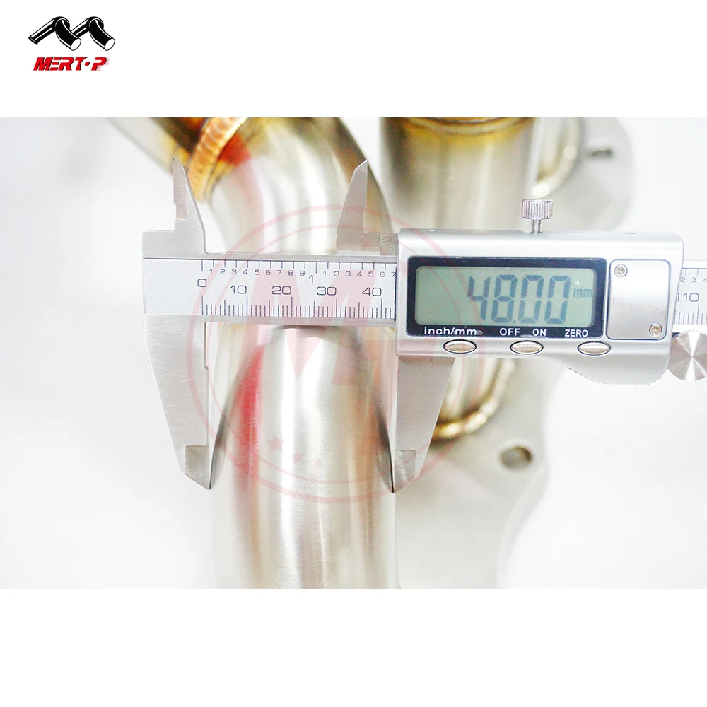 MERTOP RACING exhaust header for cayman 981 boxster  2.7L 3.4L 2013-2015