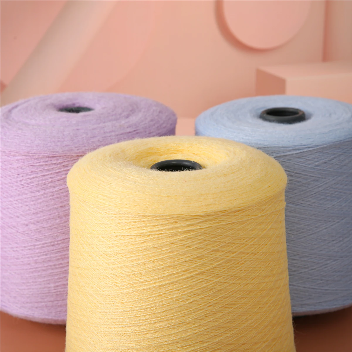 Оптовая продажа низкая цена полиэфирная нейлоновая акриловая смешанная пряжа для вязания