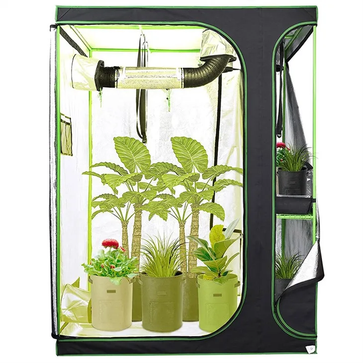KF 2 in 1 grow tent grow room plant garden hydroponic mushroom cheap indoor 2 in 1 grow tent