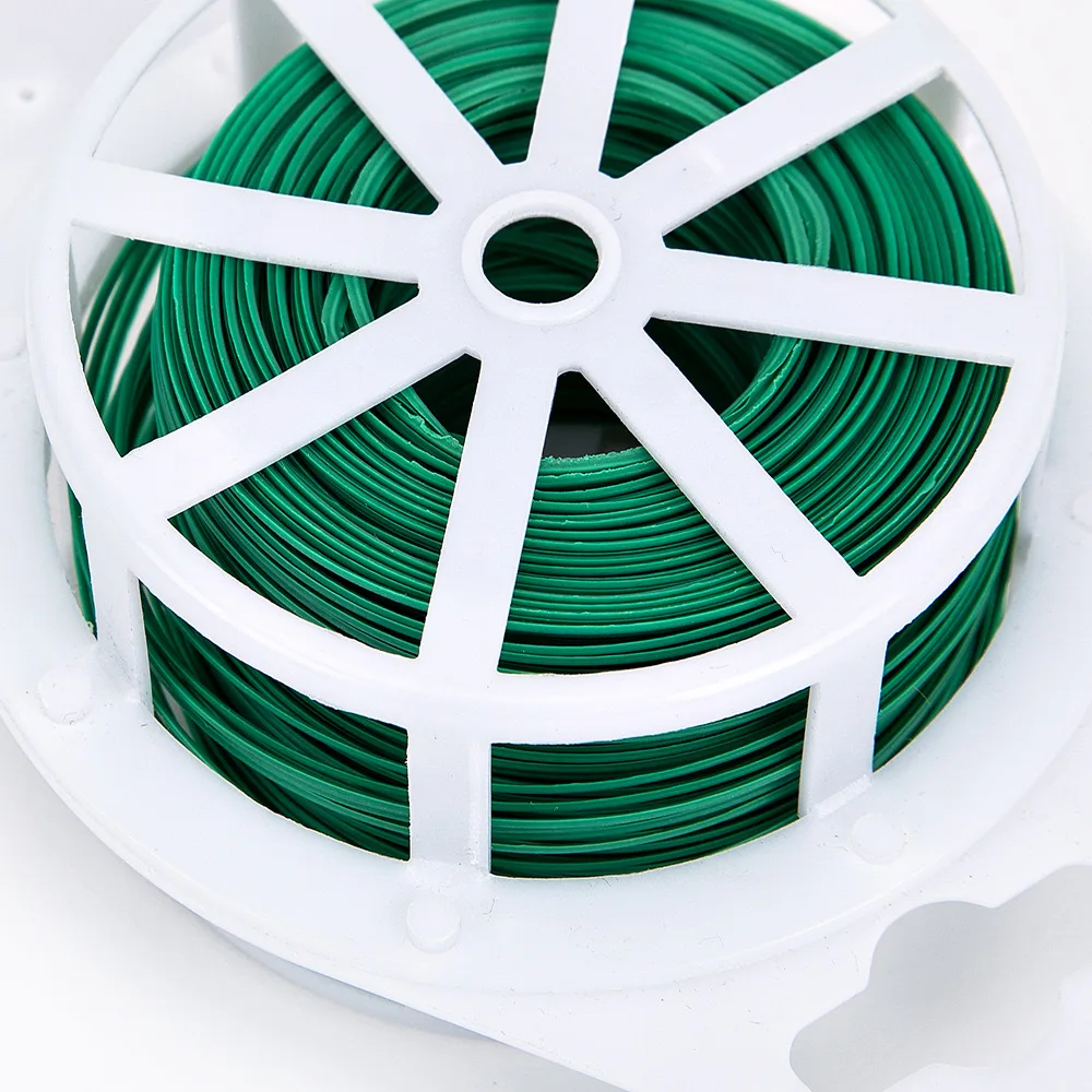 Spools twist wire ties with cutter
