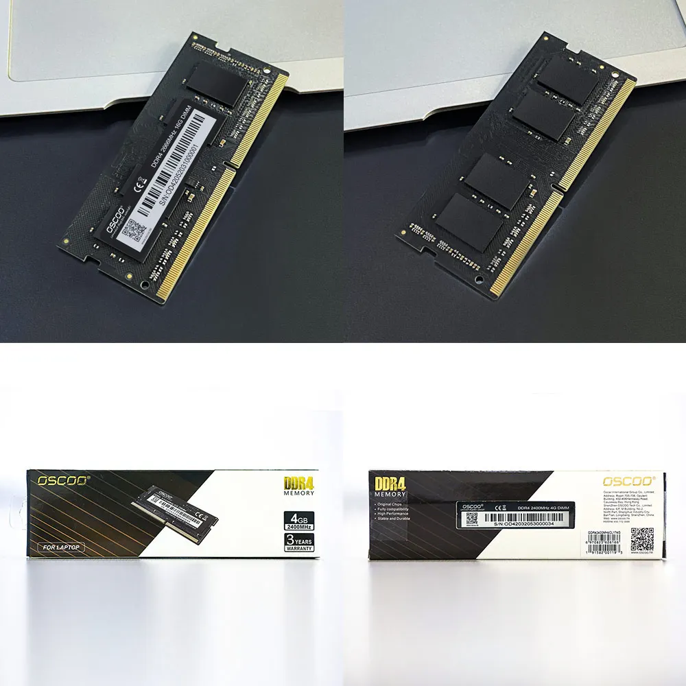 OSCOO Ddr4 3200Mhz Memory Ram 8GB 16GB 32GB For PC Part Computer Build For Laptop