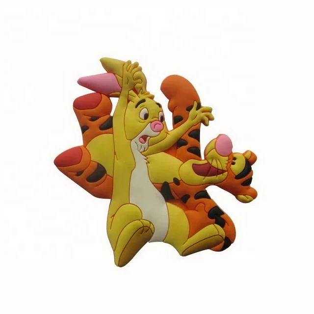 Cartoon Design 3D Popular Tiger 2D Fridge Magnet