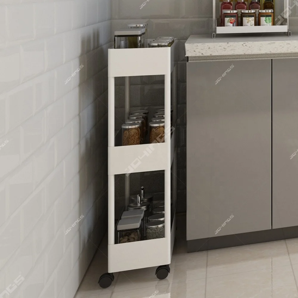 Most Popular Gap Utility Storage Trolley Bathroom 3 Tier Slim Storage Carts For Kitchen Living Room Tight Spaces Narrow Gap