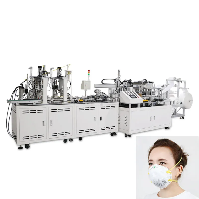 2021 Putianda Manufacturer Factory Surgical Cup Shape Respirator Dust Protective KN95 Automatic Mask Machine