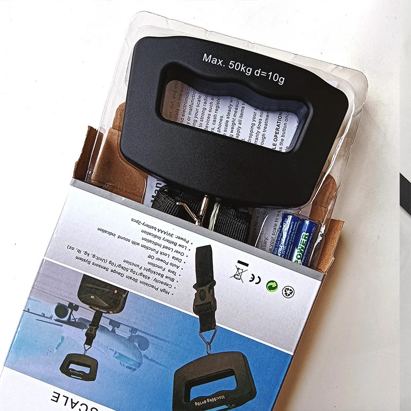 LS149 Hot Selling 50kg Mini Digital Luggage Weighing Scale For Travel