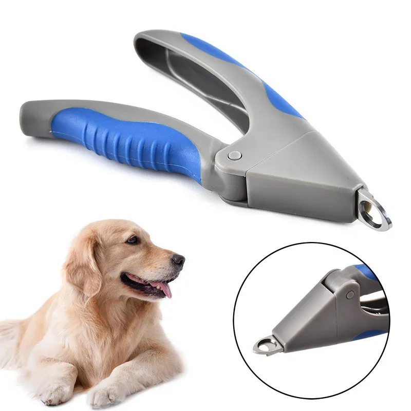 
Professional pet cat dog nail clipper cutter with sickle stainless steel grooming scissors clippers for pet claws dog supplies 
