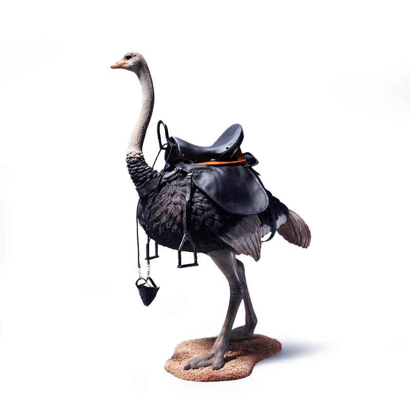Индивидуальная Высококачественная статуя страуса из смолы, поделки из смолы для домашнего декора