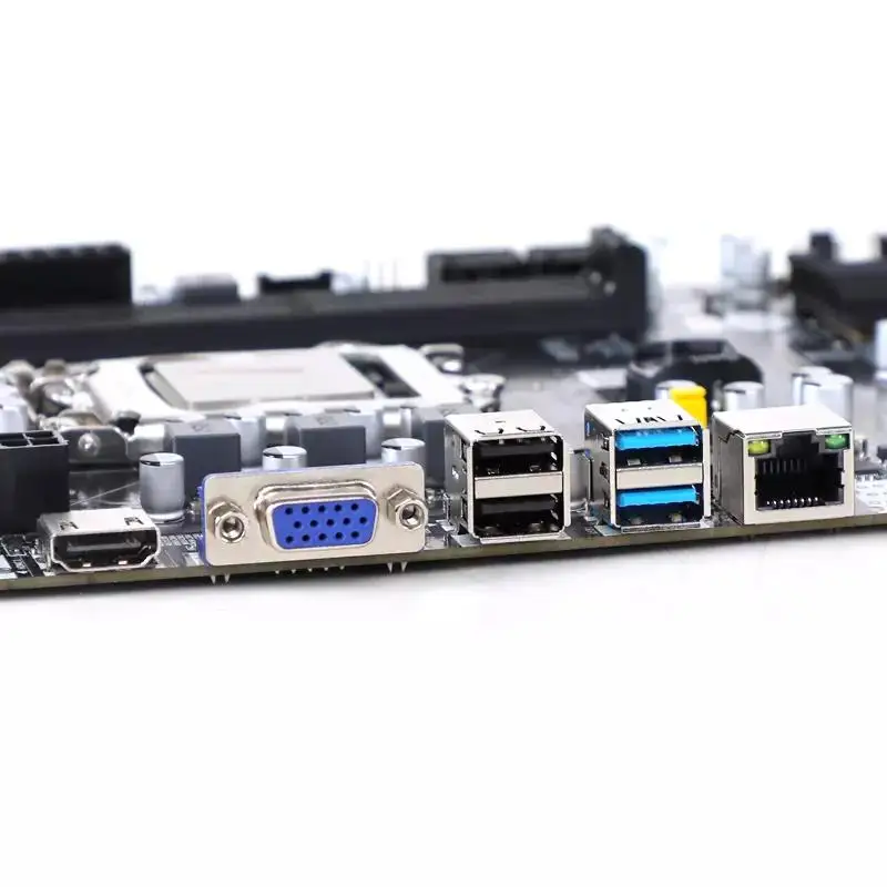 B75USB-BTC V1.2 12GPU комплект материнской платы с G4400 процессор 64 gb Оперативная память LGA 1151 16x VER009S PCIE Riser графика слот
