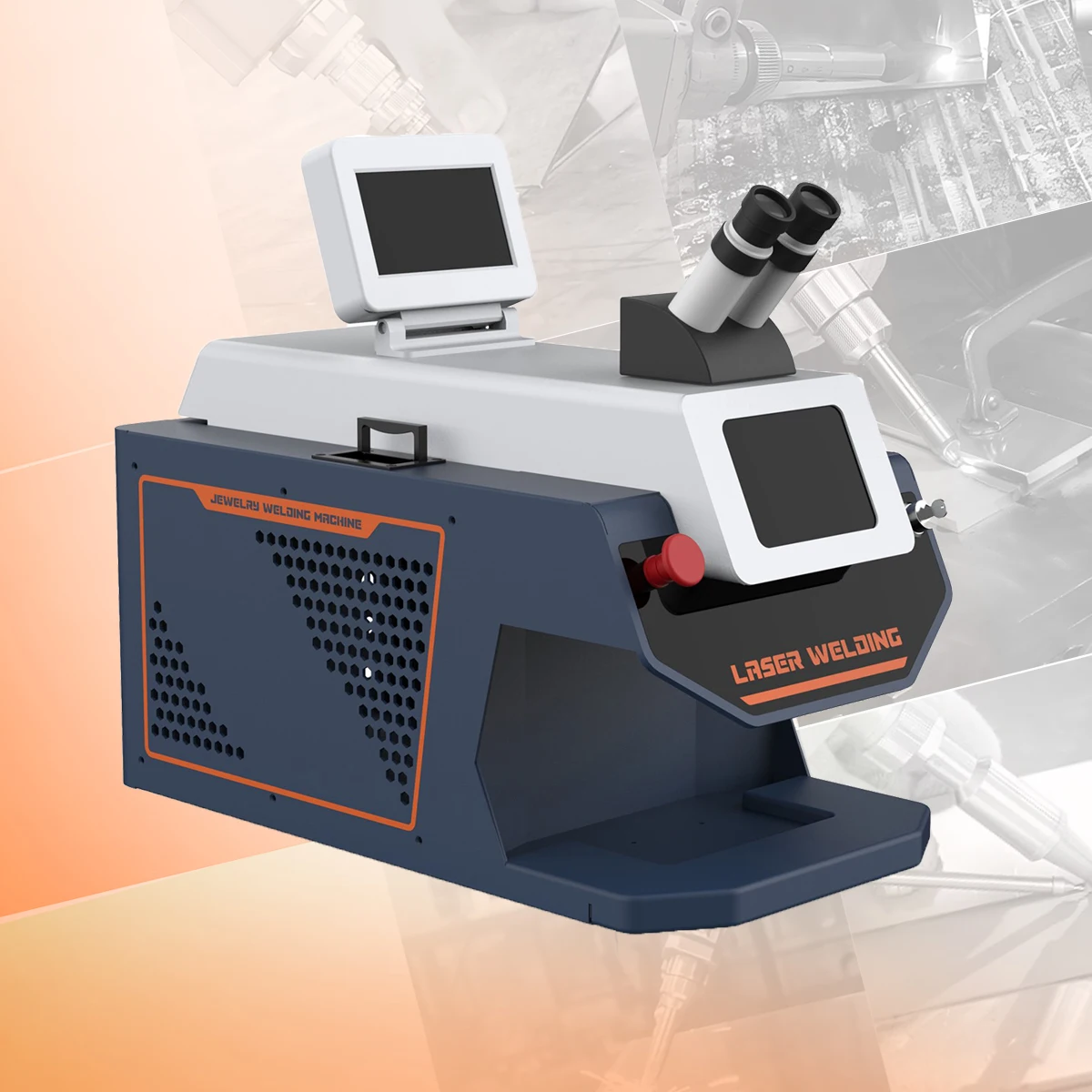 Micro Handed Desktop Laser Gold Welding Welding Machine For Metal Air Cooling Hot Sales With High Quality