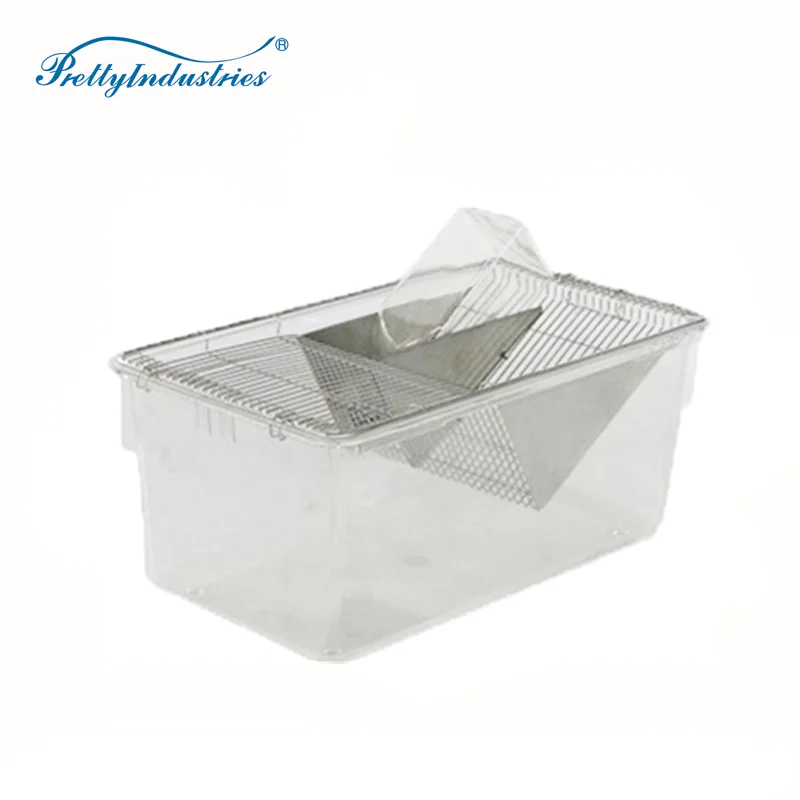 300*195*225mm CP5M Lab Mice Bredding Cage with pc cover