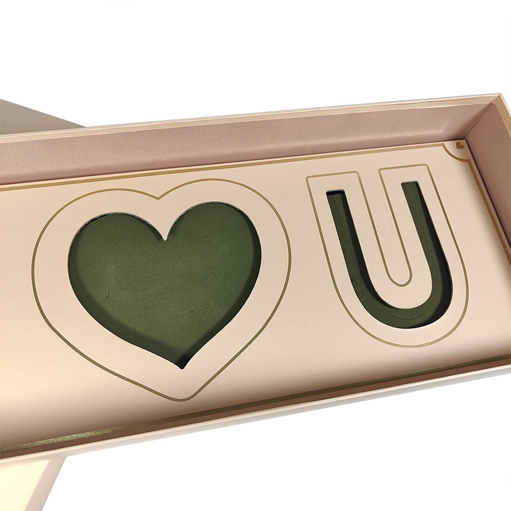 Cardboard Rose Eternal Soap Paper Wholesale Custom Luxury Packaging Gift I Love You Flower Box