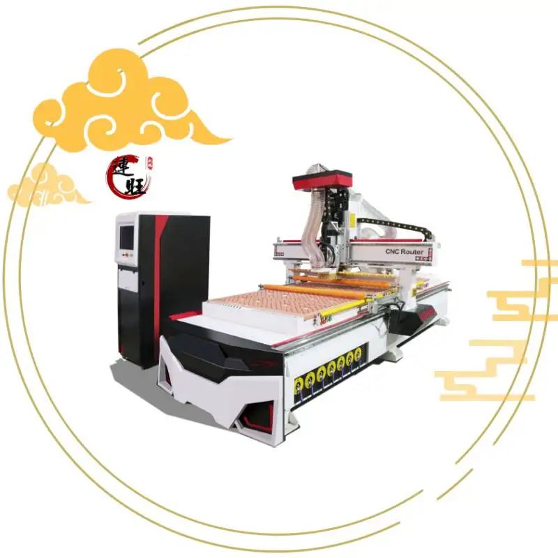 QDLW CNC Wood Router Manufacturer of Wood Carving Machine Travel Milling Machine Automatic CNC Boring Woodworking