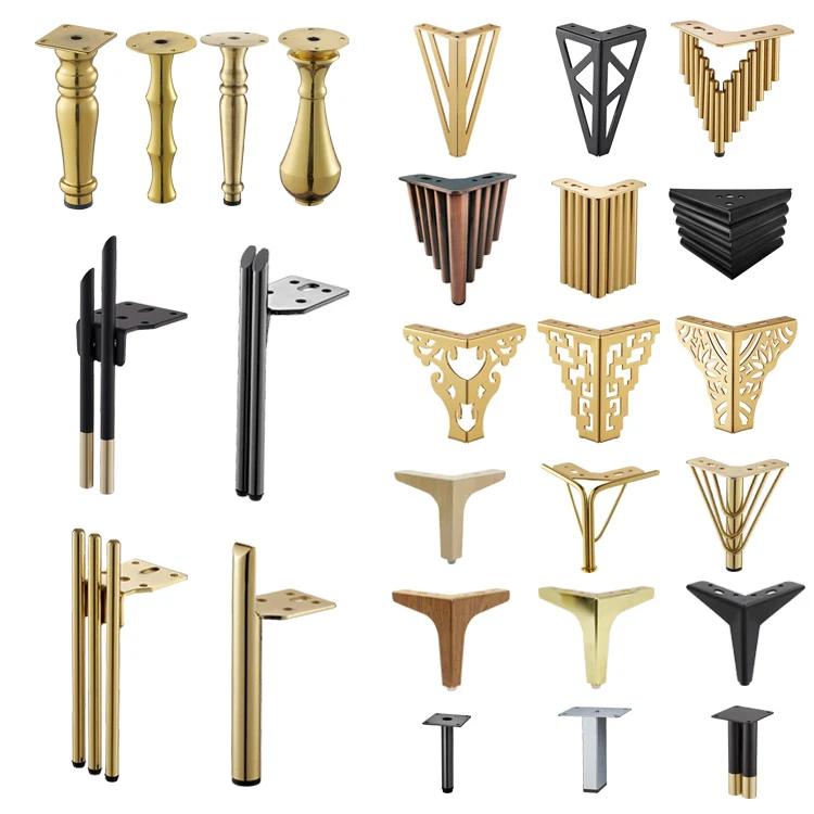 2023 New Design Metal Modern Sofa Legs TV Cabinet Metal Sofa Furniture Legs For Beds And Sofa Furniture