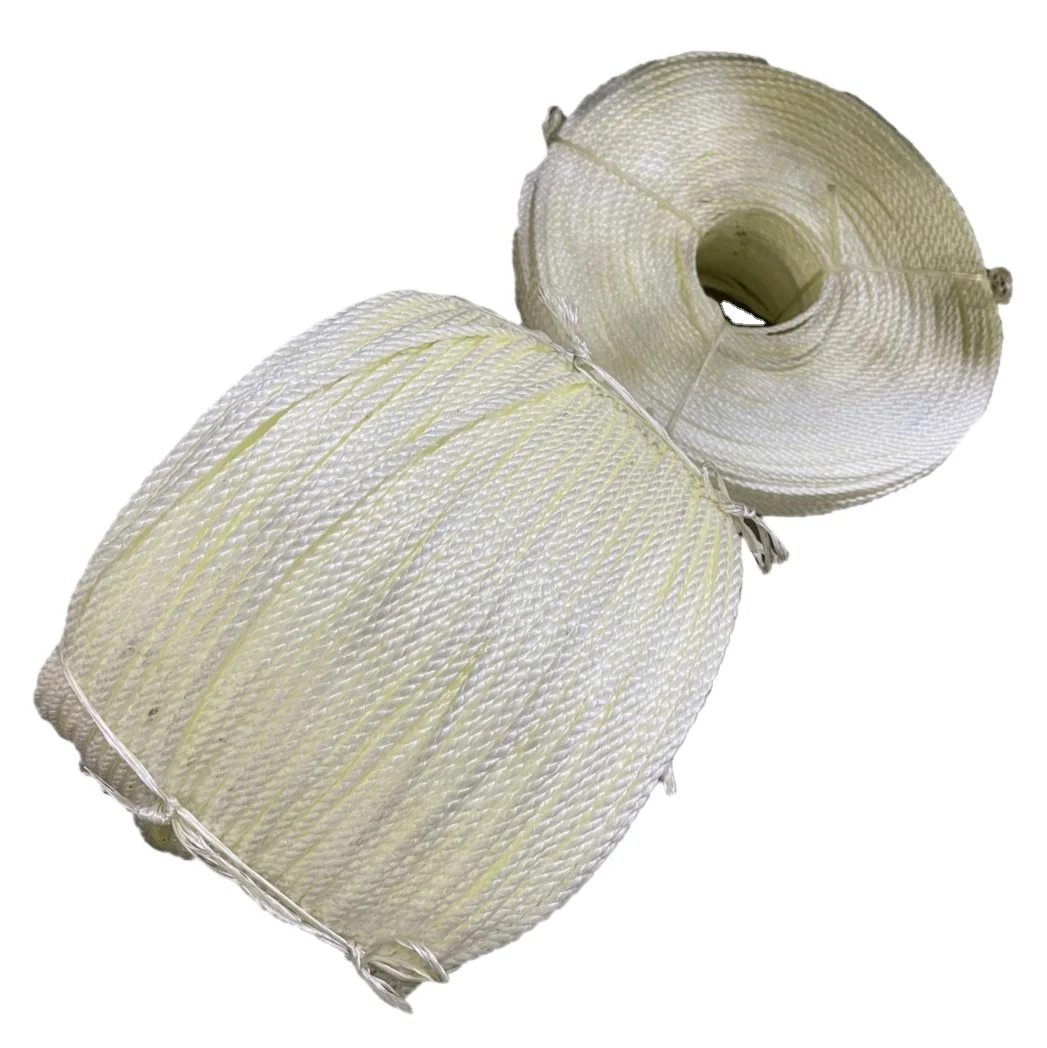 Best price High Quality 3/4/12 strands Polypropylene Polysteel Rope PP twisted Cord