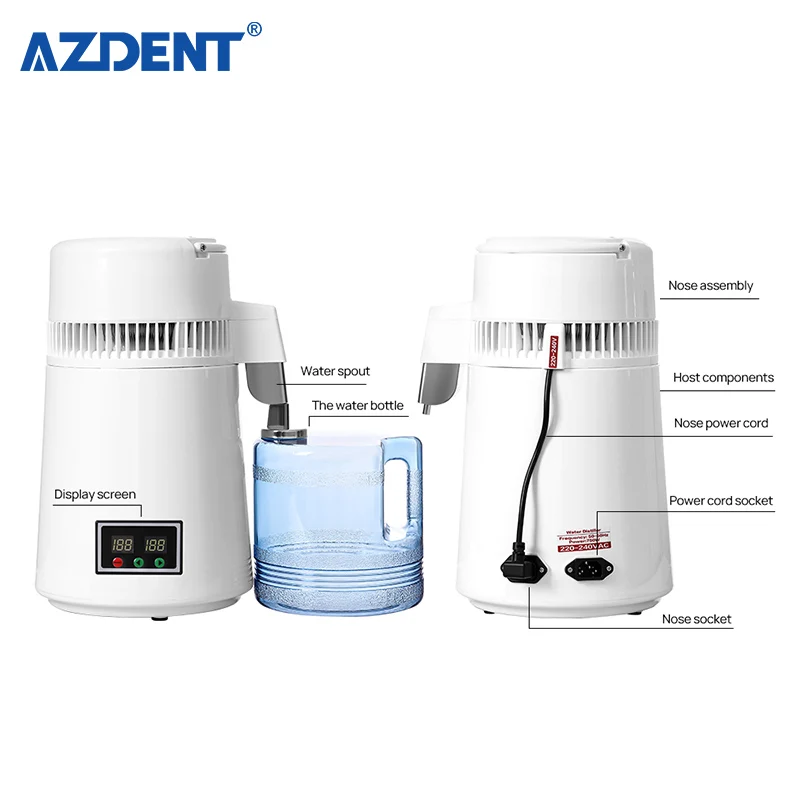 High Quality 4L laboratory/home water distiller water distillation unit distilled water making machine price