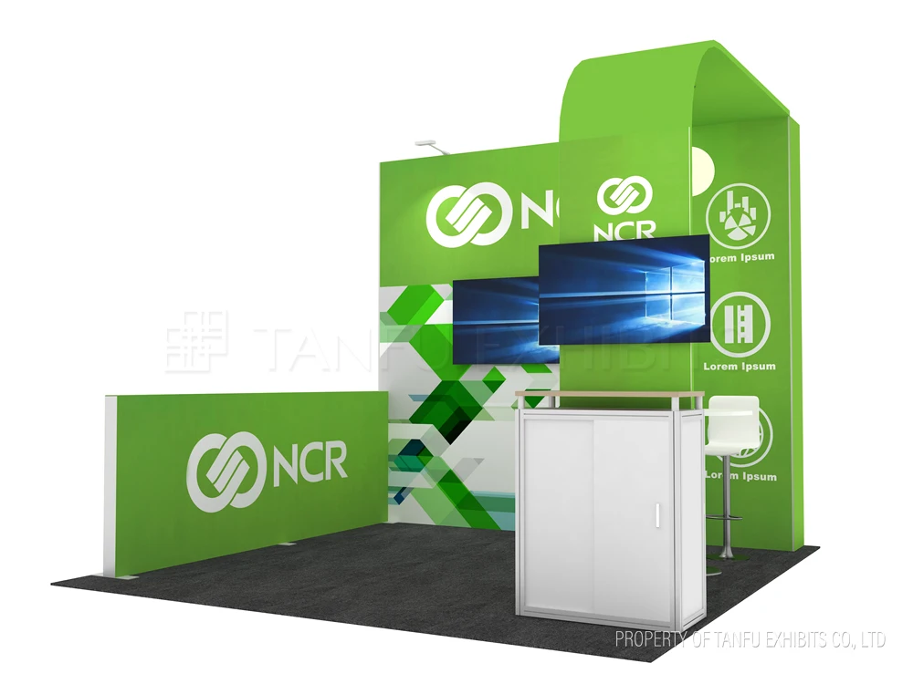 
3x3 Size Exhibition Booth for Trade Show 