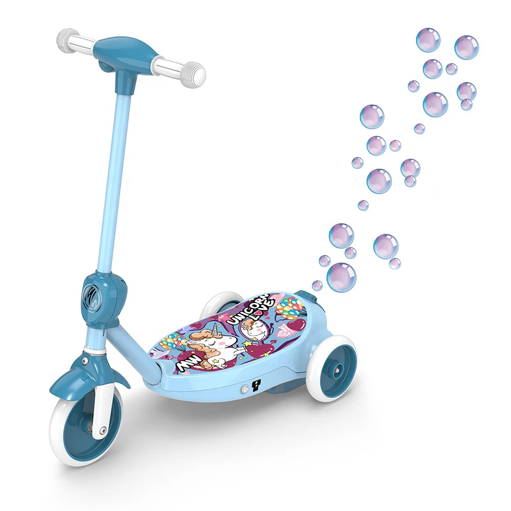 Три колеса с батарейным питанием мобильность Электрический ridr на скутере в пузырчатую пленку, для детей