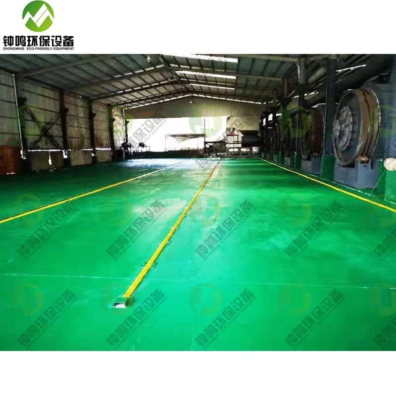 Экологичная машина для извлечения масла для отработанных шин