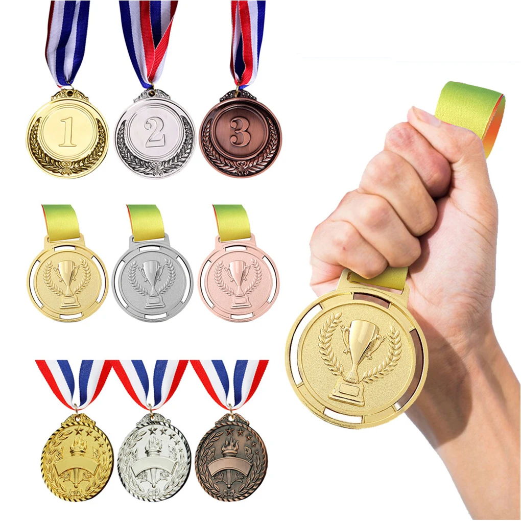 OEM ODM Wholesale Sports Award Medallion Coin Sports Gold Medal Custom