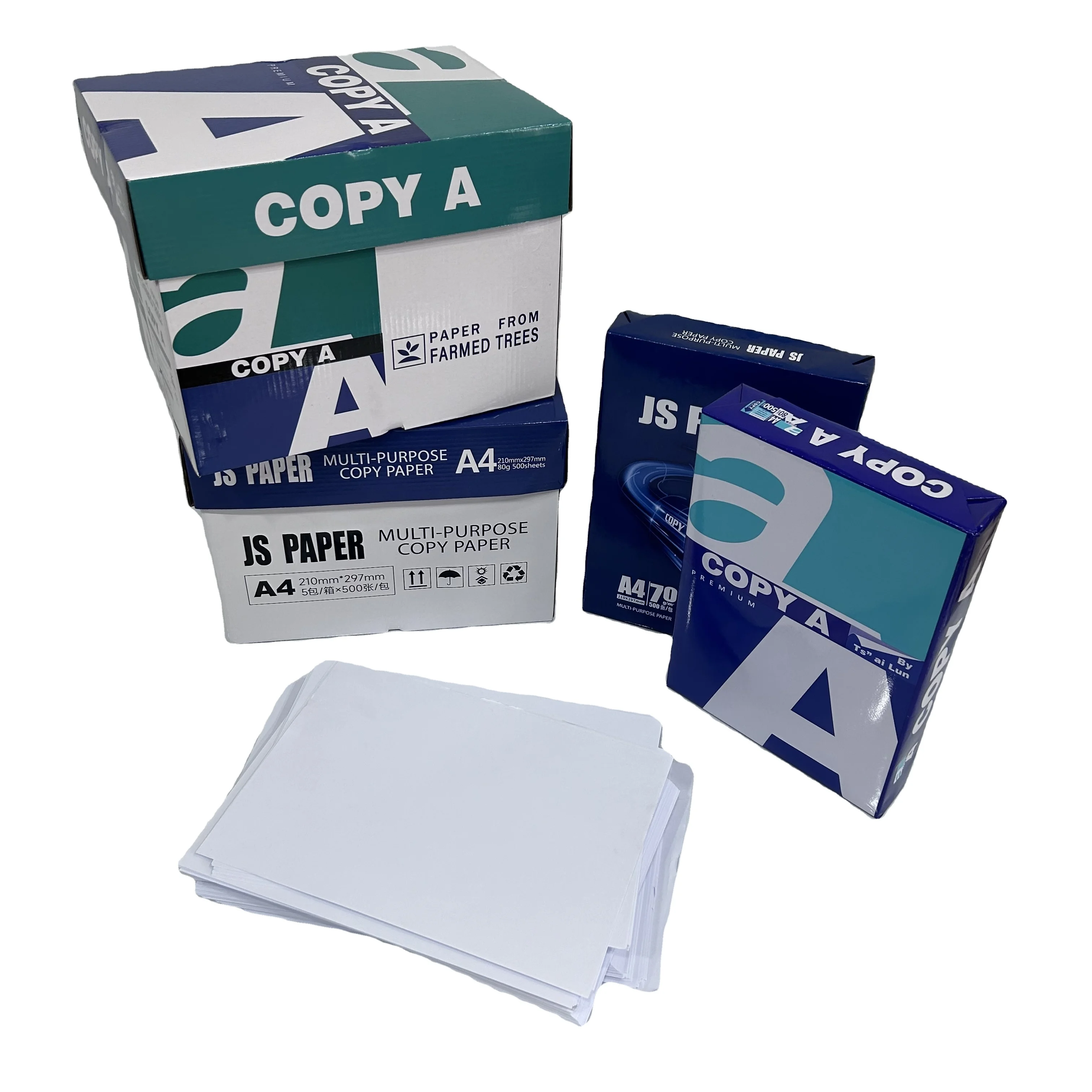 A4 Size Copy Paper Cheaper Paper One 500 Sheets Ream