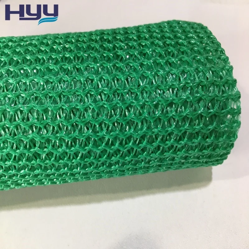 70% Saran Green shade net for agriculture gardening purpose raschel mesh netting