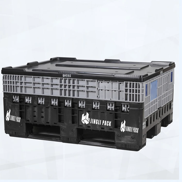 Высокое качество HDPE коробка для хранения большой емкости и складные пластиковые контейнеры