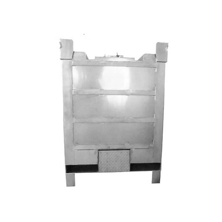 stainless steel 500L 1000L 1500L 2000L medium bulk chemical liquid solvent storage tank