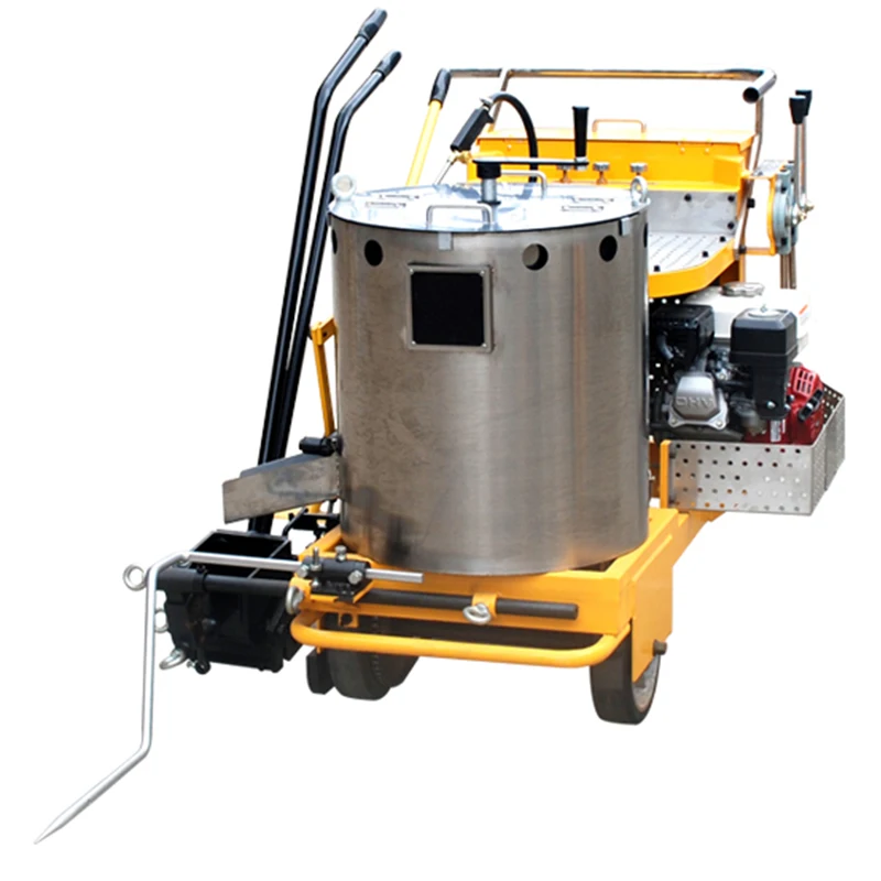 High-Quality Modern Road Line Marking Machine for Concrete Surfaces - Manual Operation with 15mm Standard Marking Width