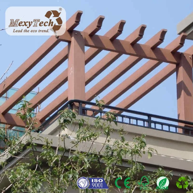 Outdoor Using Uv Resistance Wpc Pergola