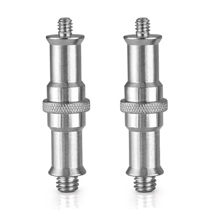 1/4 3/8 Spigot Stud Мужской адаптер металлическая камера винт фотография ручной инструмент для зонта вспышки штатив фотостудия